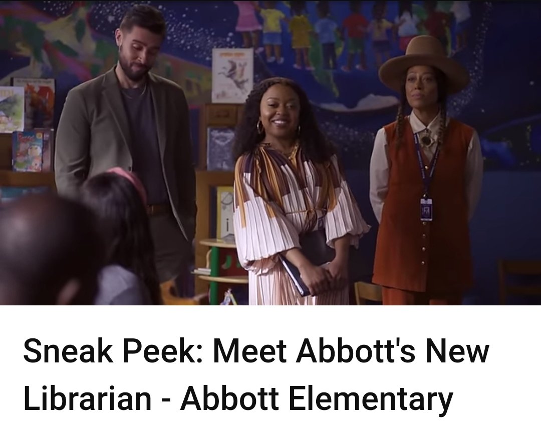 Kristina Holzweiss, kristinaholzweiss.com (@lieberrian) on Twitter photo A school librarian joins the staff at <a href="/AbbottElemABC/">Abbott Elementary</a>! #AbbottElementary #librarianslead #libraries #librarians #read #books <a href="/ALALibrary/">American Library Association</a> <a href="/aasl/">AASL</a> A school librarian joins the staff at <a href="/AbbottElemABC/">Abbott Elementary</a>! #AbbottElementary #librarianslead #libraries #librarians #read #books <a href="/ALALibrary/">American Library Association</a> <a href="/aasl/">AASL</a>
