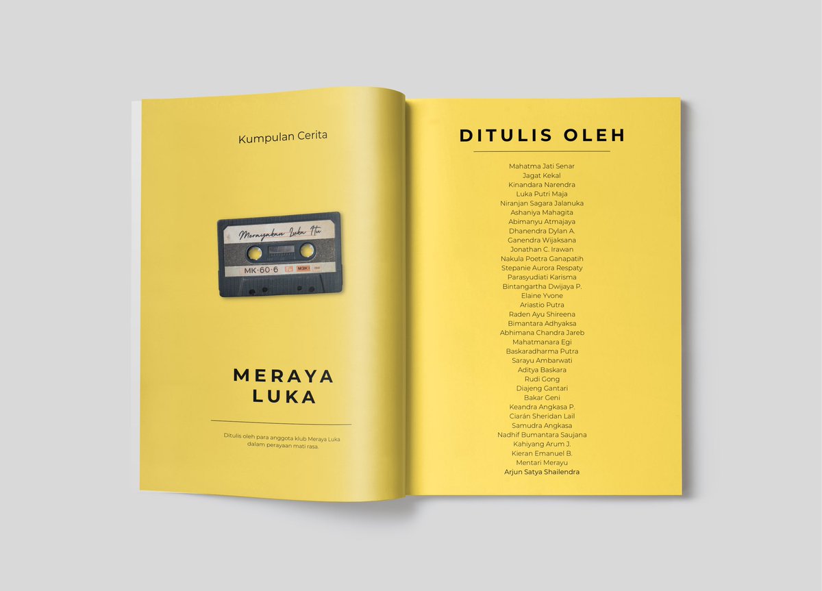 Setiap temu pasti memiliki akhir dan perpisahan tak pernah terelakkan. Walaupun hanya sebentar, waktu yang telah dihabiskan bersama sangatlah berharga.

𝙆𝙡𝙪𝙗 𝙈𝙚𝙧𝙖𝙮𝙖 𝙇𝙪𝙠𝙖 𝘼𝙣𝙜𝙠𝙖𝙩𝙖𝙣 𝙋𝙚𝙧𝙩𝙖𝙢𝙖 𝙩𝙚𝙡𝙖𝙝 𝙙𝙞𝙗𝙪𝙗𝙖𝙧𝙠𝙖𝙣.

(bit.ly/perpisahanmera…)