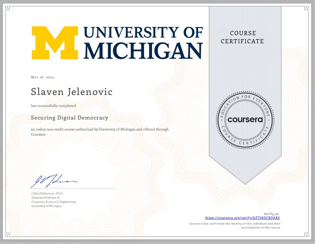 Timing is everything. I should be working for Coursera. #digitaldemocracy #coursera #universityofmichigan
