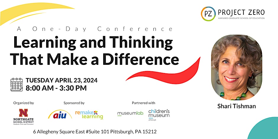 Learning and Thinking that Make a Difference: A One Day Conference at MuseumLab on April 23. Discover the power of innovative thinking and transformative learning that can truly make a difference in your classroom and school community. Register at loom.ly/5af0obk