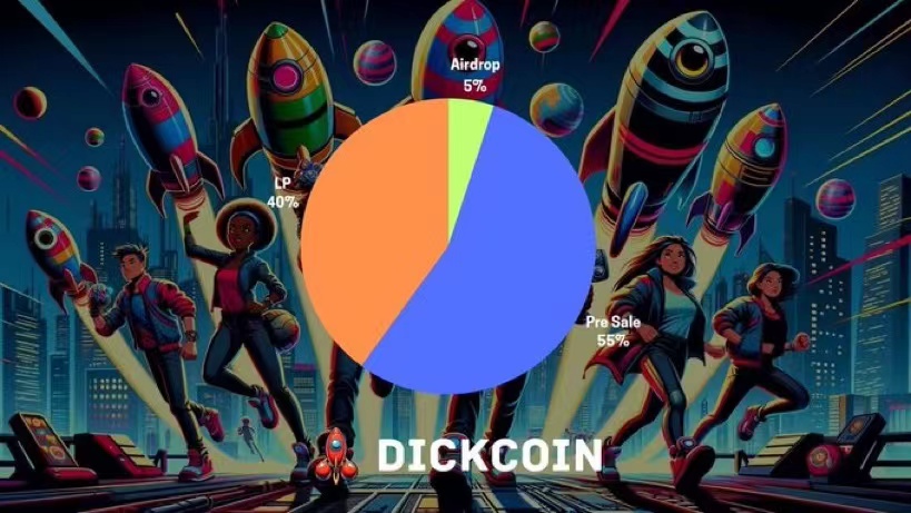 🎁抽20人空投

1⃣关注 @DickCoinLabs

2⃣点赞+转发 + 留 sol 地址

SOL链上的赛博朋克 $dick 币，目前刚开始公平启动销售中，0团队预留 ，5% 的 Dickcoin 将通过空投方式分发。  网站制作水平很高，后面会启动一条 PoW 的链，  采用对cpu友好的 RandomX 算法挖矿。