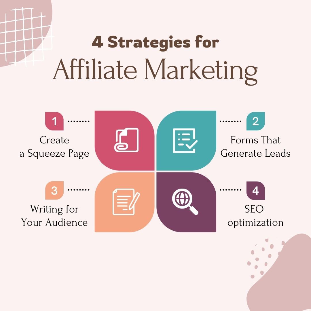4 Strategies For Affiliate Marketing
🔹Create a Squeeze Page
🔹Forms That Generate Leads
🔹Writing for Your Audience
🔹SEO optimization
#affiliate #affiliatemarketing #affiliatemarketingtips #affiliatemarketingforbeginners #affiliatemarketingbusiness #affiliatemarketingsuccess
