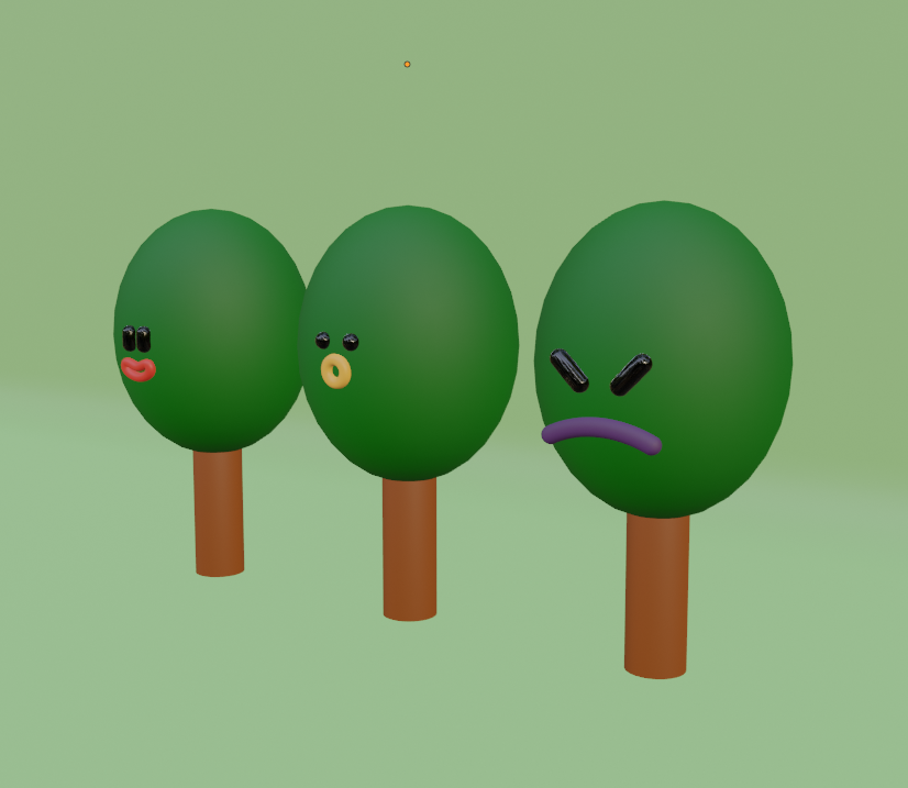 oisinfo's tweet photo. 今回は表情豊かな木々🌳
初めてカーブ オブジェクトを触るの巻。
#PSWBlender講座 #PSWブレンダー講座 #PSW https://t.co/tXu0YJDDri