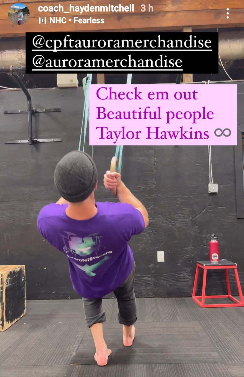 #alwaysandforever

We are honoured to have Hayden standing beside us in everything we do to bring you Aurora Merchandise.

The unwavering support means so much to us.

Hayden suggested our new purple baseline colour.  #Greatvision

#thankyou #fourfounders

crazypantsfortaylor.com