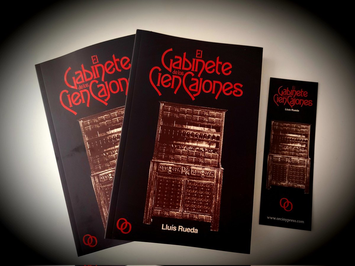 Os presento mi nueva obra, 'El gabinete de los cien cajones' @OrcinyPress. Novela gótica plena de pasajes inquietantes, nueva categoría de monstruo y oscuros cajones para sortear el destino. #novedadeditorial #newweird #literaturagótica #ficciónextraña #horror #gabinete100cajones