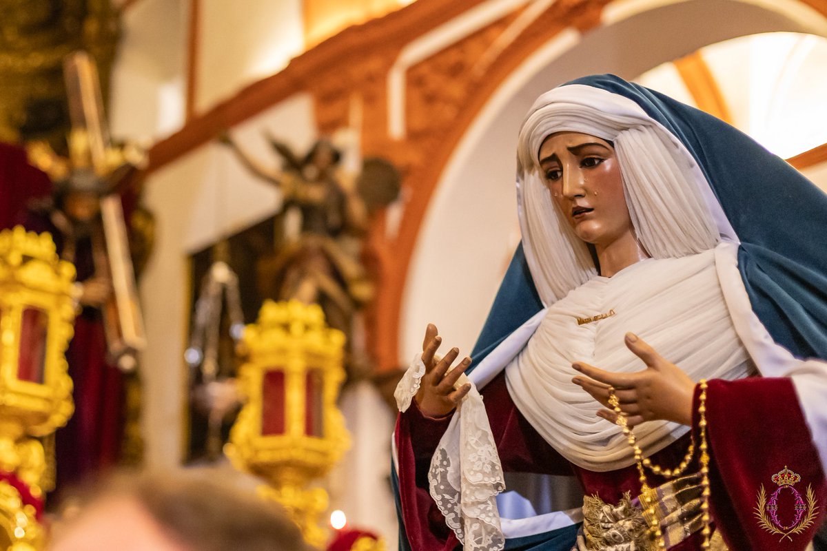 #CuaresmaenLaO Ya en los últimos días de Cuaresma, tras la misa de Hermandad, celebramos el traslado de María Stma de la O a su paso de palio. 📷 @jaimerfz