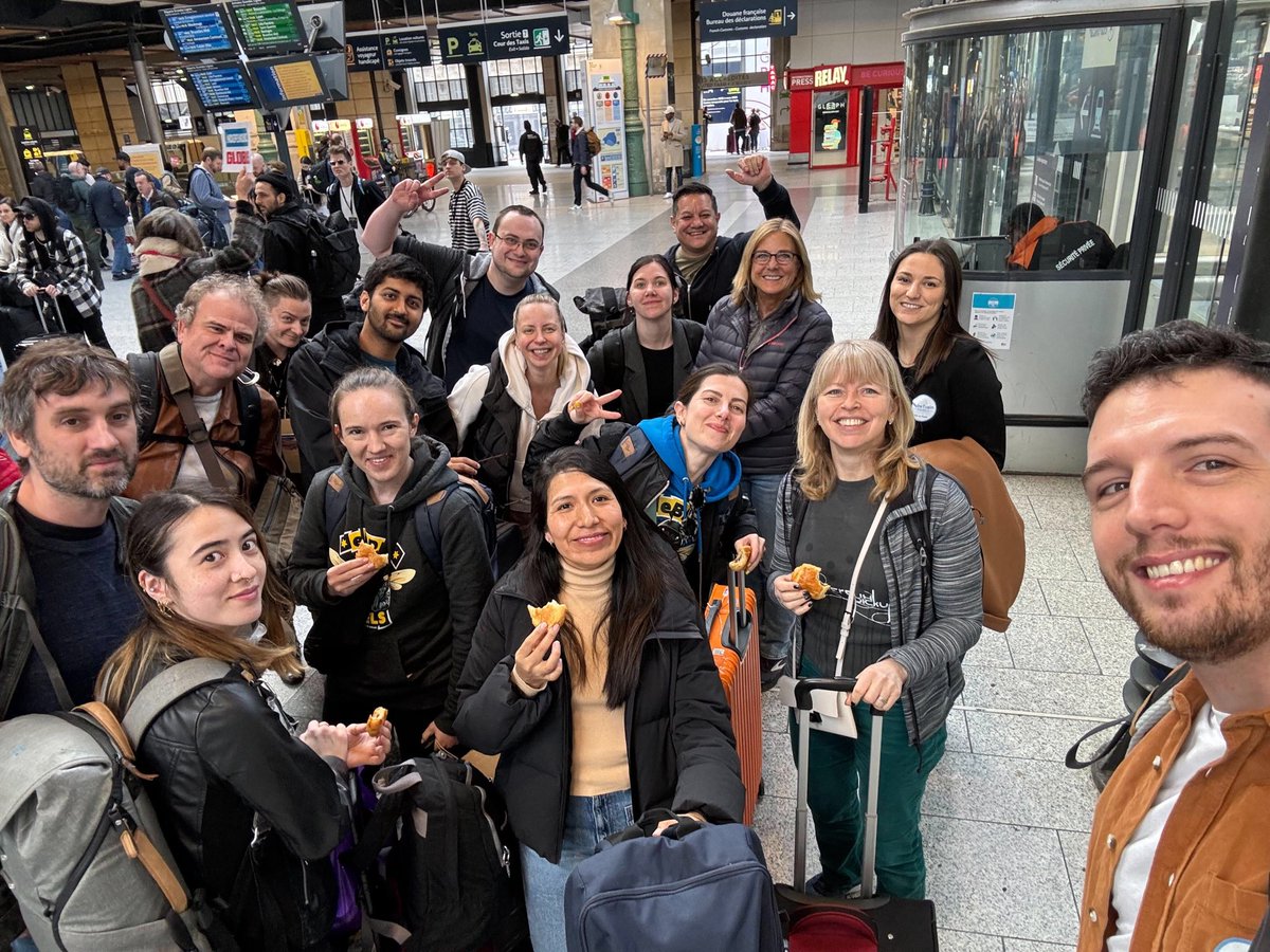 Touchdown in Paris! 🇫🇷 <a href="/Marcus_Noble_/">Marcus Noble</a> and the <a href="/KubeTrain_io/">KubeTrain</a> gang are ready to rock <a href="/rejektsio/">Cloud Native Rejekts</a> and <a href="/KubeCon_/">Kubecon_</a>. 🇫🇷