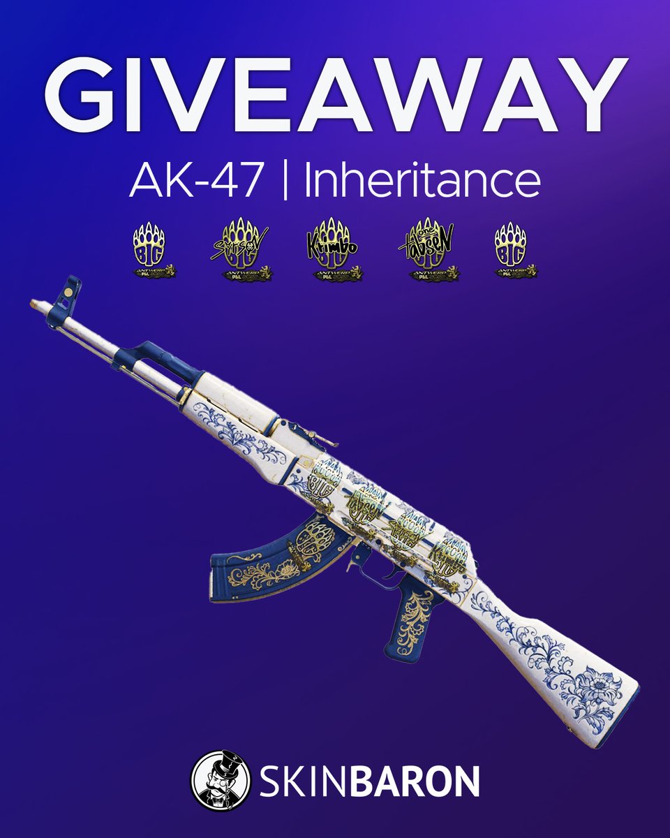 SkinBaron.de (@skinbaronde) on Twitter photo Wir haben da mal wieder was schickes für euch: die neue AK mit BIG-Stickern 👀
✅ Folge <a href="/SkinBaronDE/">SkinBaron.de</a> & <a href="/SkinBaronEN/">SkinBaron.com</a>
✅ Retweet
✅ Markiere 2 Freunde
Giveaway endet am 15.04.2024 ⏰ Wir haben da mal wieder was schickes für euch: die neue AK mit BIG-Stickern 👀
✅ Folge <a href="/SkinBaronDE/">SkinBaron.de</a> & <a href="/SkinBaronEN/">SkinBaron.com</a>
✅ Retweet
✅ Markiere 2 Freunde
Giveaway endet am 15.04.2024 ⏰