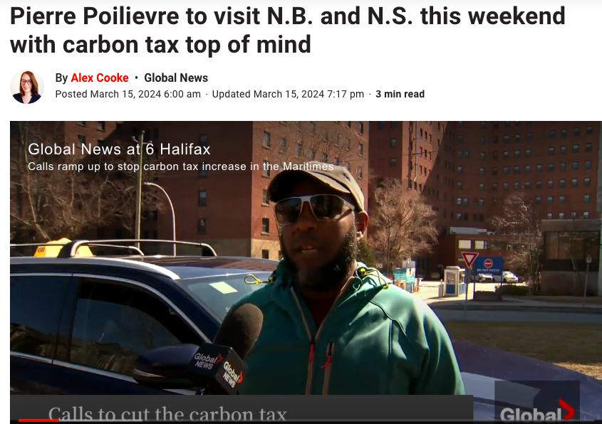 Of course, no one wants taxes! 
At least we get a rebate back... which we don't get from the oil companies for an even worse impact on our lives (food prices, insurance, infrastructure, migration and health) from the extreme climate &amp; weather caused by using their product.