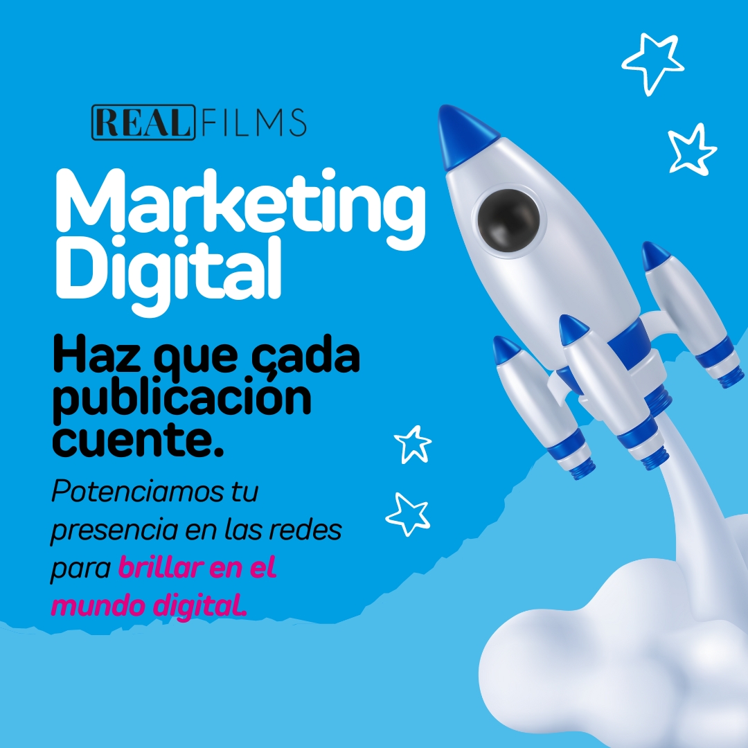 💫 Potenciamos tu presencia en las redes para brillar en el mundo digital 💻

💻 Página web: realfilmsdigital.com

#Marketingdigital #Potencial #Importancia