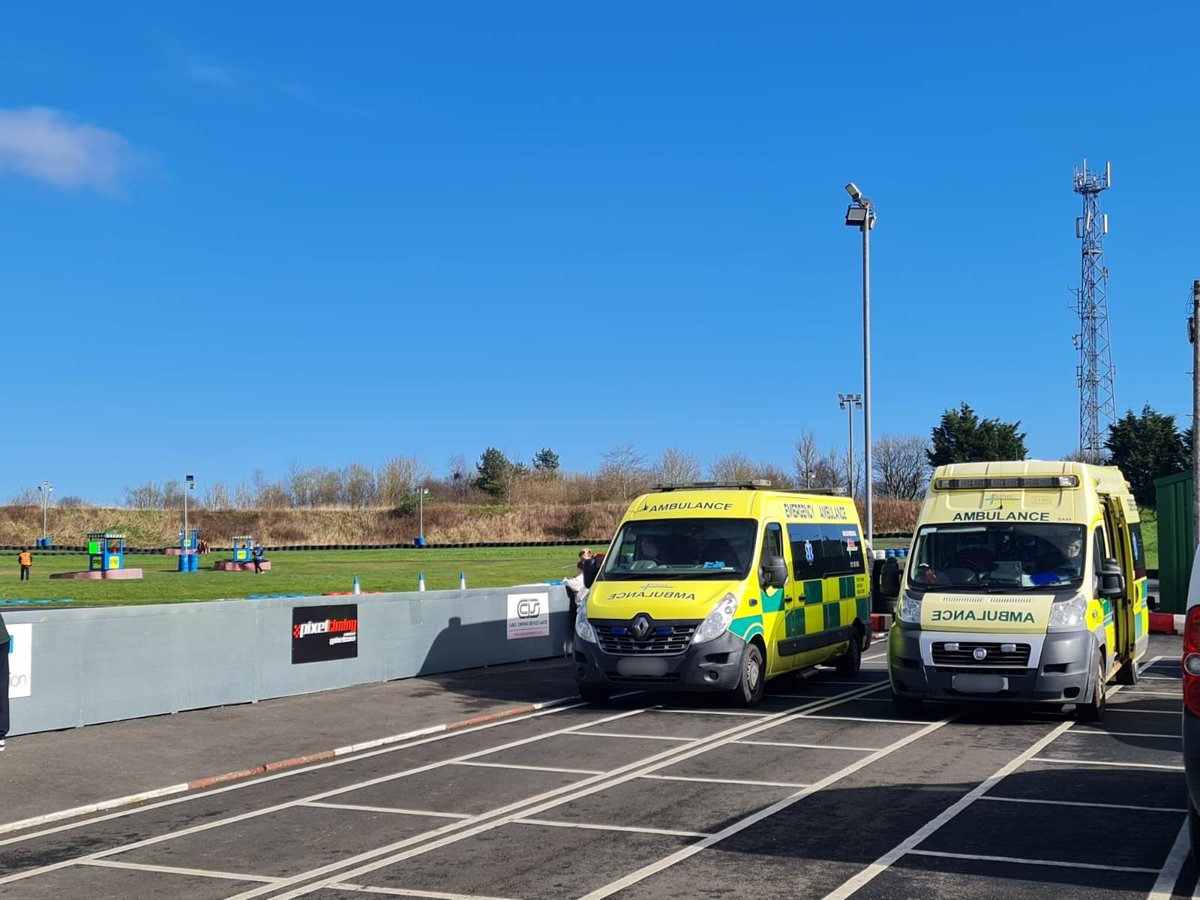 What a glorious day today for day 1 of Go Kart racing at our regular client with teams all set and ready. 

#TEAMSALUS #paramedicled #ambulance  #onejobdoneright #therewhenyouneedus #paramedic #EventProfessionals #gokartracing #veteranownedbusiness