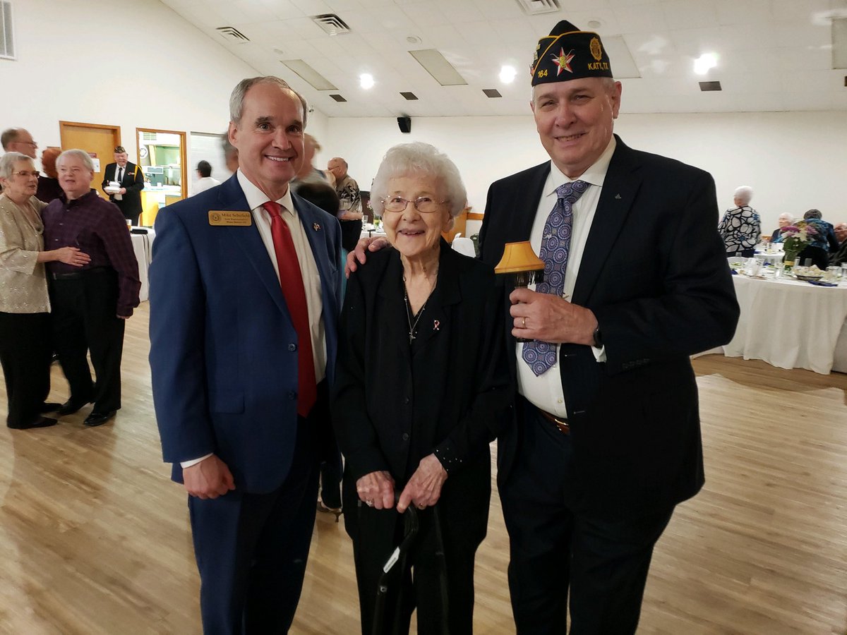 Great celebration of the 105th anniversary of the American Legion at the Jonathan D. Rozier Post 164 in Katy. Keynote speaker was 105-year-old World War II veteran Thelma Williams. Thelma was six months old when the American Legion was founded.