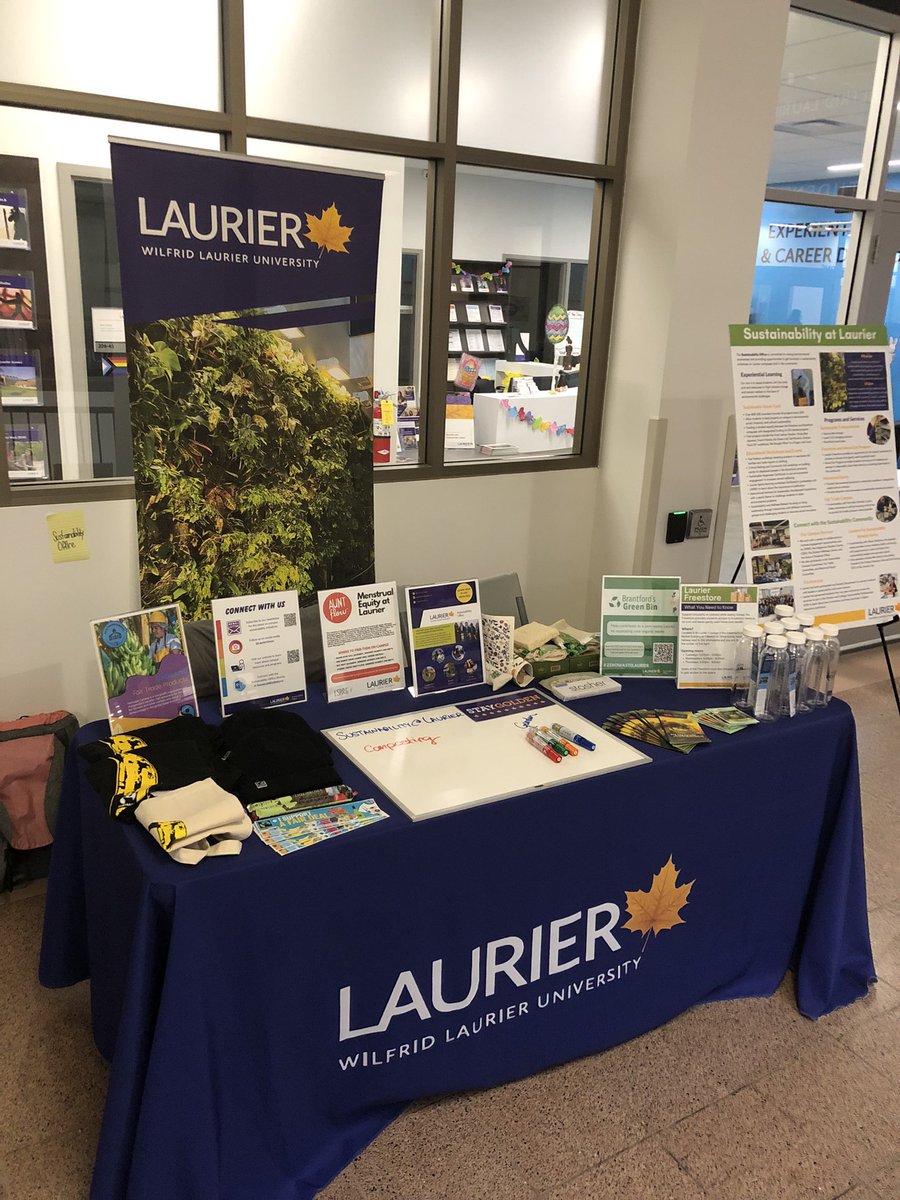 Excited to be at the Brantford @Laurier campus today for the March Break Open House! #sustainability #staygolden #forevergolden