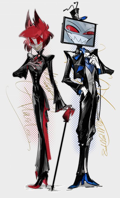 合作 if(?)I just want to see them in their new clothes#voxal #StaticRadio #HazbinHotel#HazbinHotel 
