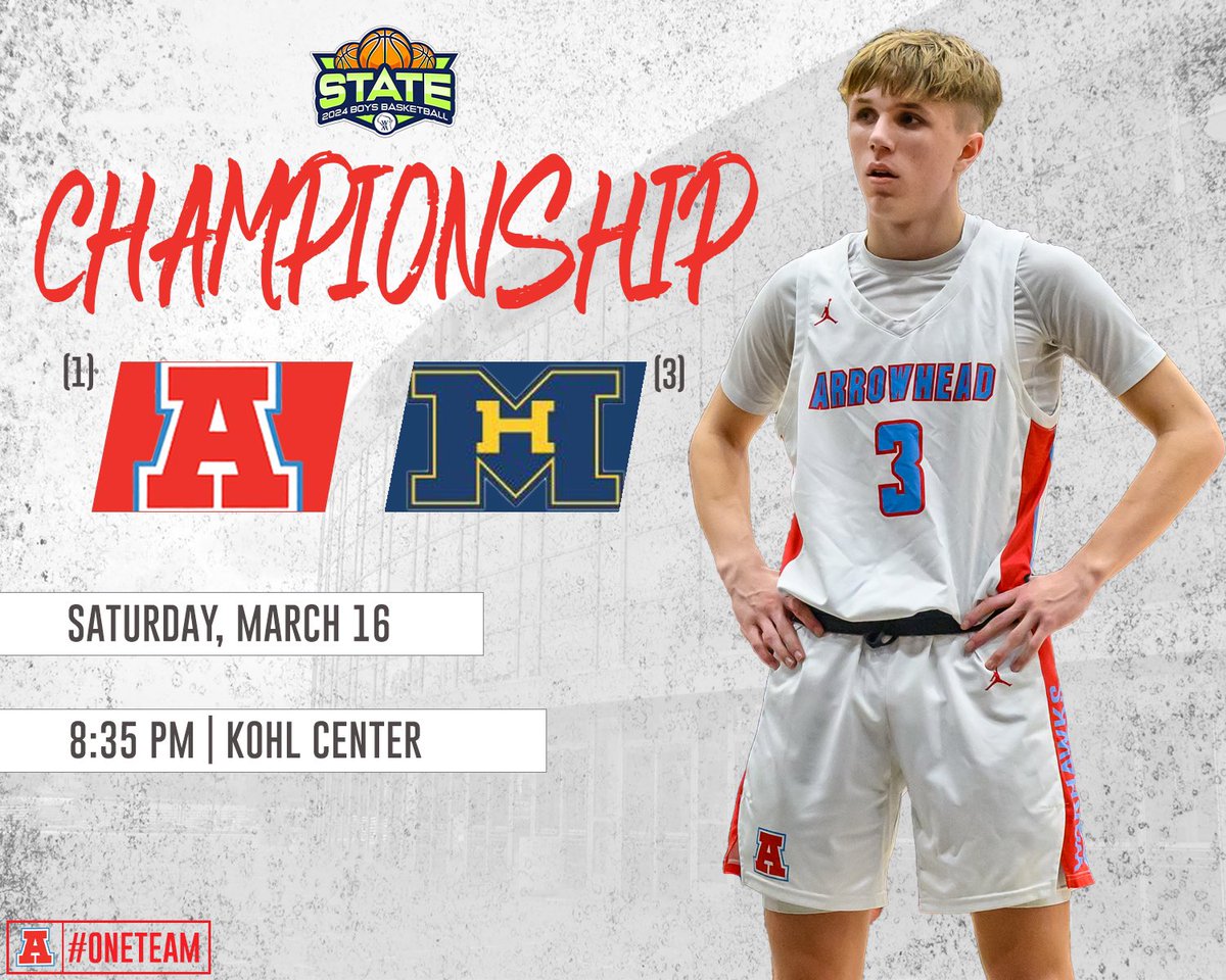 One Last Step.

🆚 Marquette
⏰ Approx 8:35PM
📍 Kohl Center
📺 My24 Milwaukee