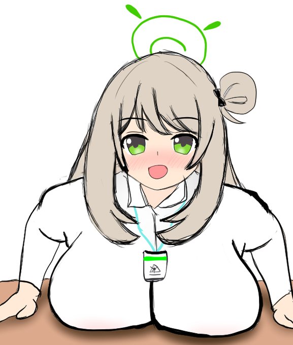 WIPノノミちゃんのおっぱい押し付け 