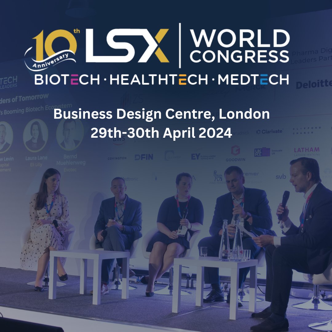 Have you seen the @LSXLeaders World Congress yet? Meet 2000+ #biotech, #medtech & #healthtech leaders 29 - 30 April in London. See more informaconnect.com/lsx-world-cong…