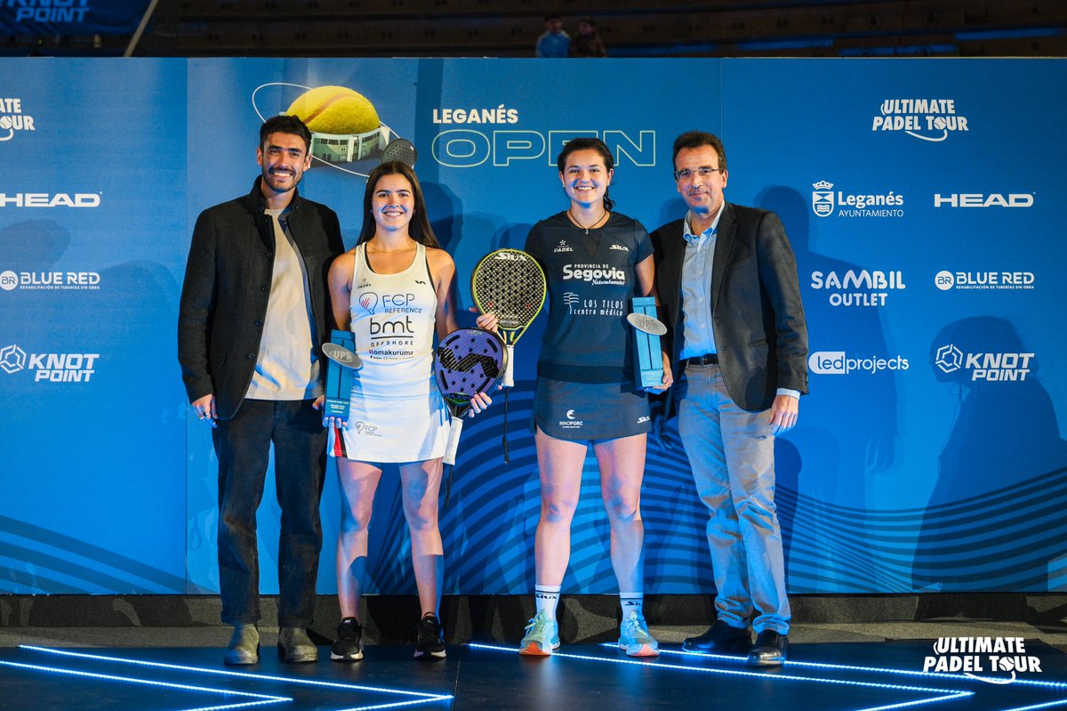 😍 #CAMPEONAS del #UPTLeganés🥒

🎖️ Jimena Velasco
🎖️ Noa Cánovas

#UltimatePadelTour #UPT #LiberaTuPasión