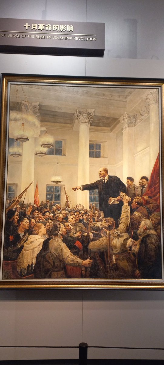 Quadro original, no Museu do Partido.
