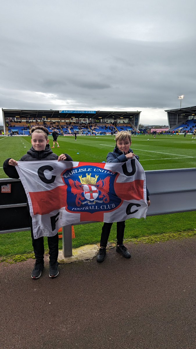 Shrewsbury away💙🇺🇸