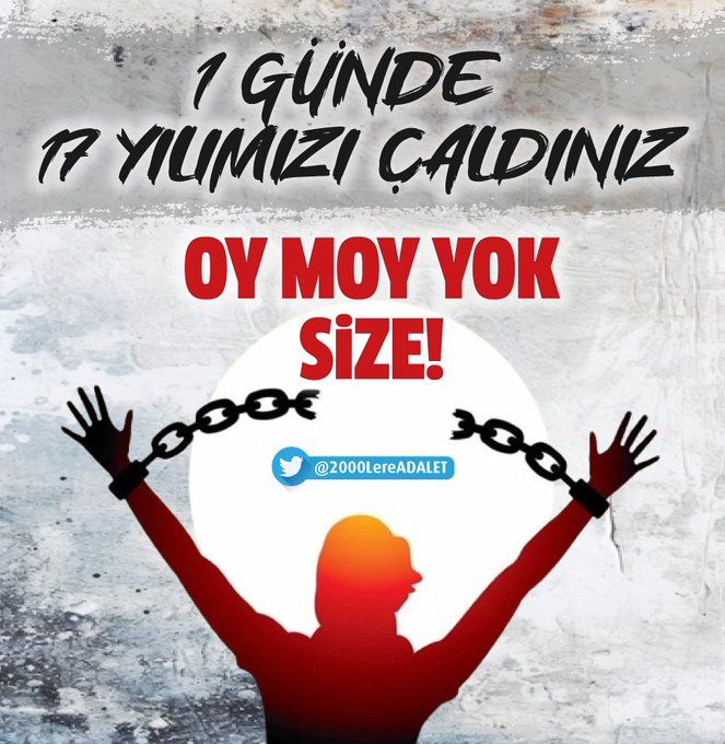 1 güne 17 yılımızı heba etmeyiz
#KademeYoksaOyumuzYok