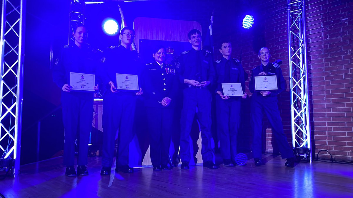 Presence and Performance Cadet of the Year 16-19 yrs. Congratulations to the winner - Cadet Johnson #VPCAwards2024