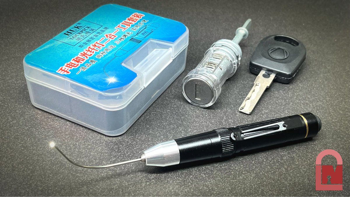 I would classify these all as good, but non essential items. The torch in particular is very useful and I wish I’d had one earlier… my phone light isn’t quite the same! 😂 HUK Fiber Optic Torch and See Though Car lock youtu.be/MaXkYaoonBA?si… #lockpicking