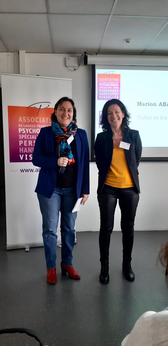 Clôture des 48èmes journées d’étude de l’ALFPHV en partenariat avec l’ASEI de Ramonville St Agne ! Merci à tous les intervenants et adhérents pour ces belles rencontres professionnelles des psychologues (et pas que) spécialisés pour personnes avec une déficience visuelle.