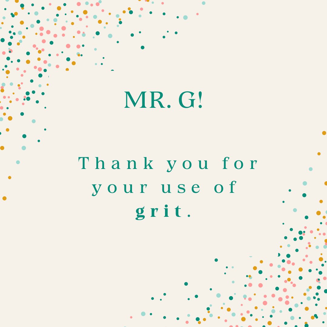 Congratulations Mr. G <a href="/GSandowne/">Mr. G</a>! You are the first recipient of our Living UP campaign.  We love your posts about helping students thrive through life’s challenges. Your actions resonate deeply with what Living UP is all about – promoting well-being and nurturing coping skills.