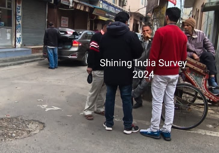 Sharing some glimpses from the Shining India Survey for Loksabha Elections 2024. 
#LokSabhaElection2024 
#ShiningIndiaSurvey 
#GeneralElection #Elections2024 
#ElectionSchedule #electiondate