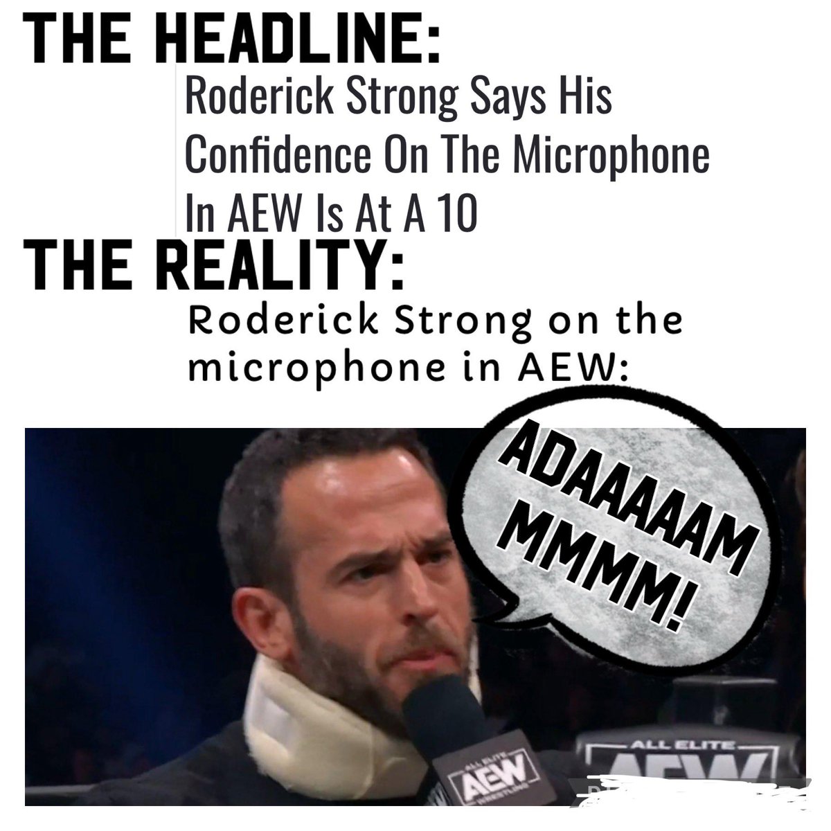 erkinai's tweet photo. More low effort original content. @AEW @AEWLive @AEWonTV @The_MJF @730hook @roderickstrong @CMPunk I wish CM Punk and MJF were still on the same promotion. And that they were both healthy/not injured. #DoBetterJericho #UndisputedKingdom #MJF #CMJF #AdamColeBayBay https://t.co/jgpUXzaCg6