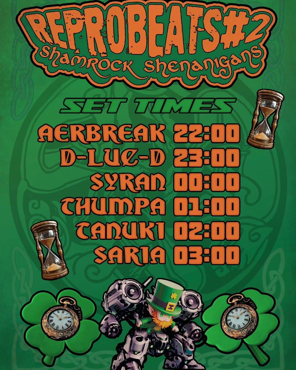 syrandnb's tweet photo. Gig day! All set ready for @ReprobeatsUK. If you're in the Manchester area and want to come down, hear some new tunes from us and also have a catch up then get to Wilson's Den. 12-1 our set time

@tanukimusic #Thumpa @DJdLucD @AflekUK @DJ_SARIA 

https://t.co/fATjAvxMtc https://t.co/Mt6B5QjJ4U