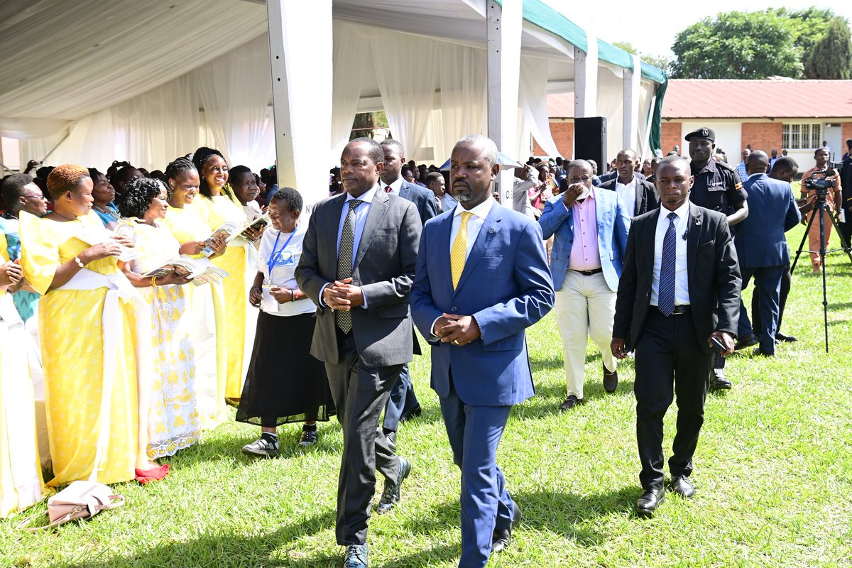 Excited to join the 100 years celebrations at St. Joseph's Nyenga Seminary in Buikwe district today.