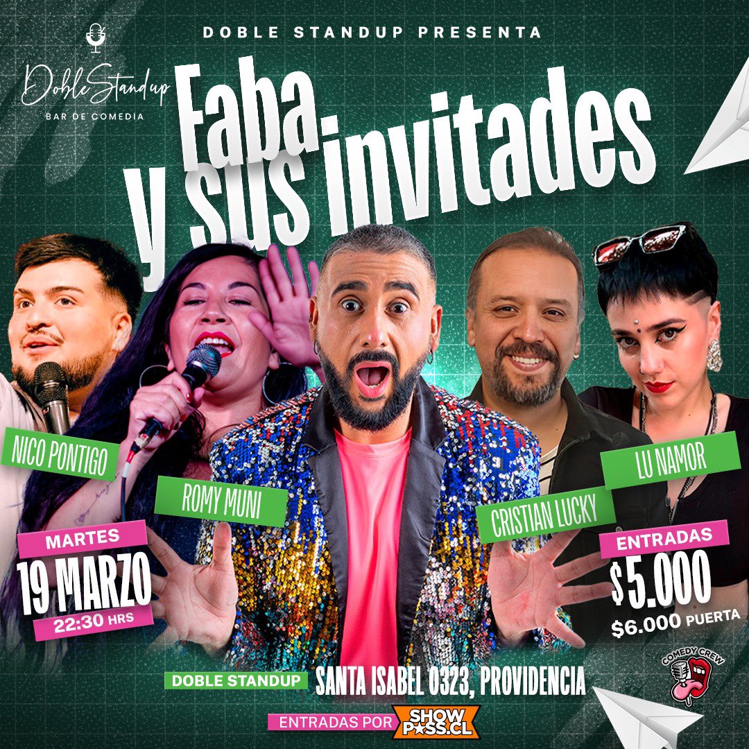 elfabarocha's tweet photo. Showcitos que vienen🌈: https://t.co/xKN4uTAw0A