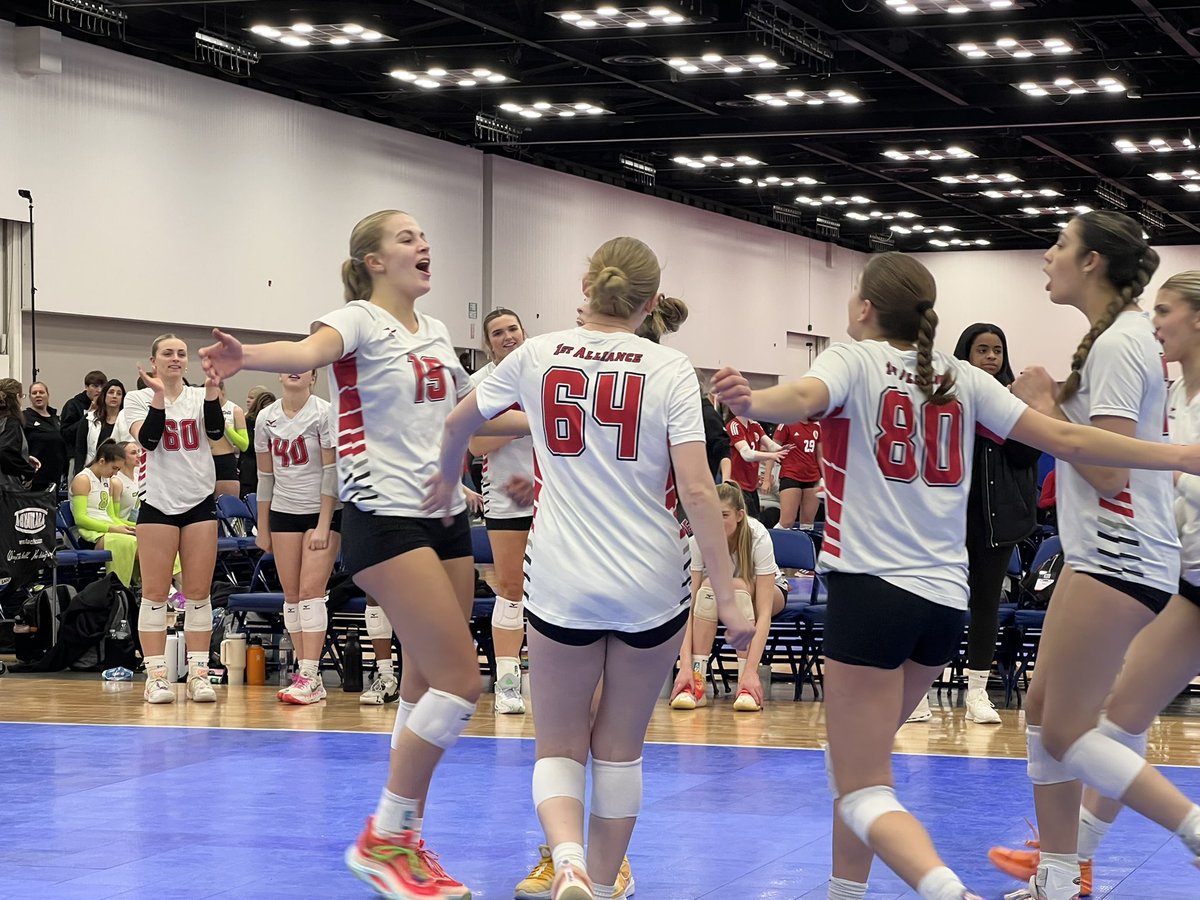 Chris Fitzgerald (@prepdigchris) on Twitter photo We have some more 17s to know before I make my way to the 16s USA.
Jennifer Buehler - <a href="/1stAllianceVBC/">1st Alliance VBC</a>
Natalie Martinez - <a href="/1stAllianceVBC/">1st Alliance VBC</a>
Hannah Gardner - CSDP
Jaeli Rutledge - CSDP
Bradee McDonald - <a href="/CCVBCrecruit/">Circle City Volleyball Recruiting</a> We have some more 17s to know before I make my way to the 16s USA.
Jennifer Buehler - <a href="/1stAllianceVBC/">1st Alliance VBC</a>
Natalie Martinez - <a href="/1stAllianceVBC/">1st Alliance VBC</a>
Hannah Gardner - CSDP
Jaeli Rutledge - CSDP
Bradee McDonald - <a href="/CCVBCrecruit/">Circle City Volleyball Recruiting</a>