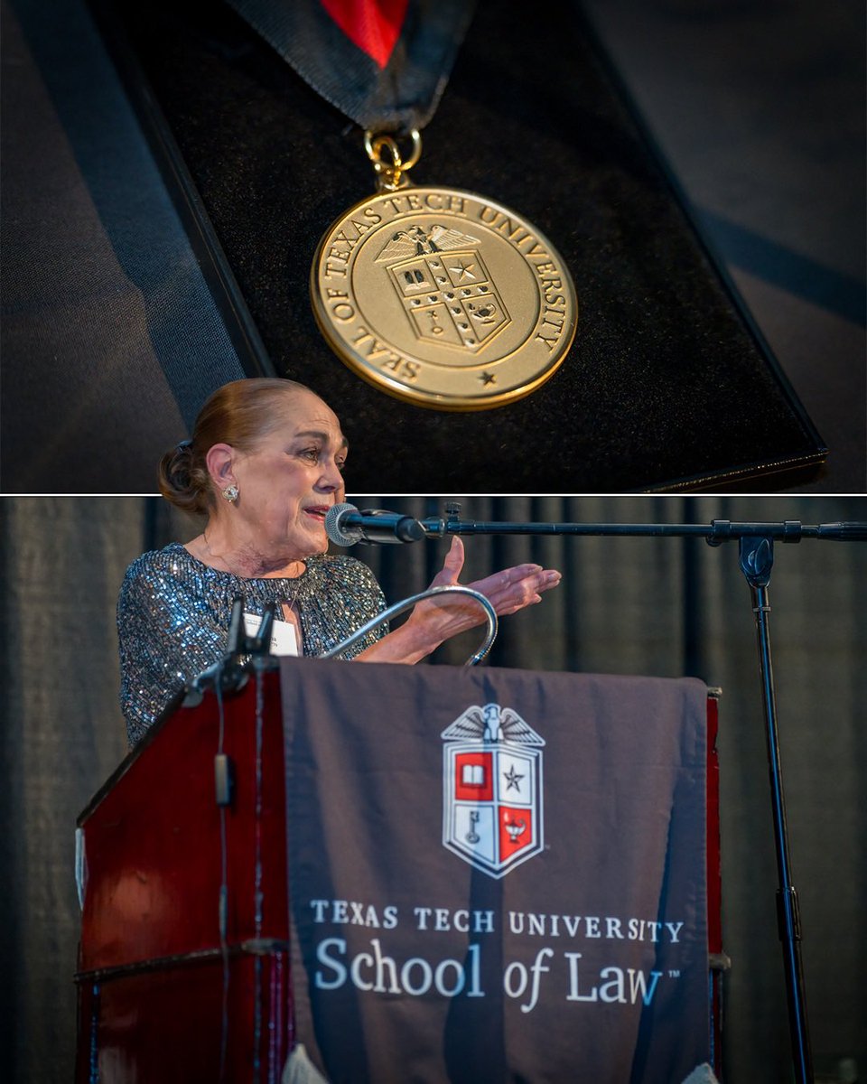 Martha Brown, vice chancellor for state relations, was named a distinguished alumni earlier this month at the Texas Tech University School of Law gala!   Martha has served in various roles for our system for 40+ years. Congratulations, Martha! This achievement is well deserved.