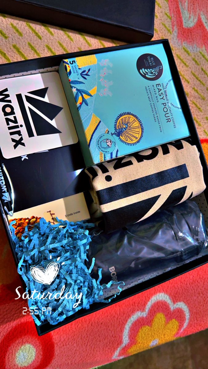 Thanks You @WazirXIndia for this Goodies & Congratulations 6th Anniversary 😊 . #Btc #CryptoCommunity #wazirx