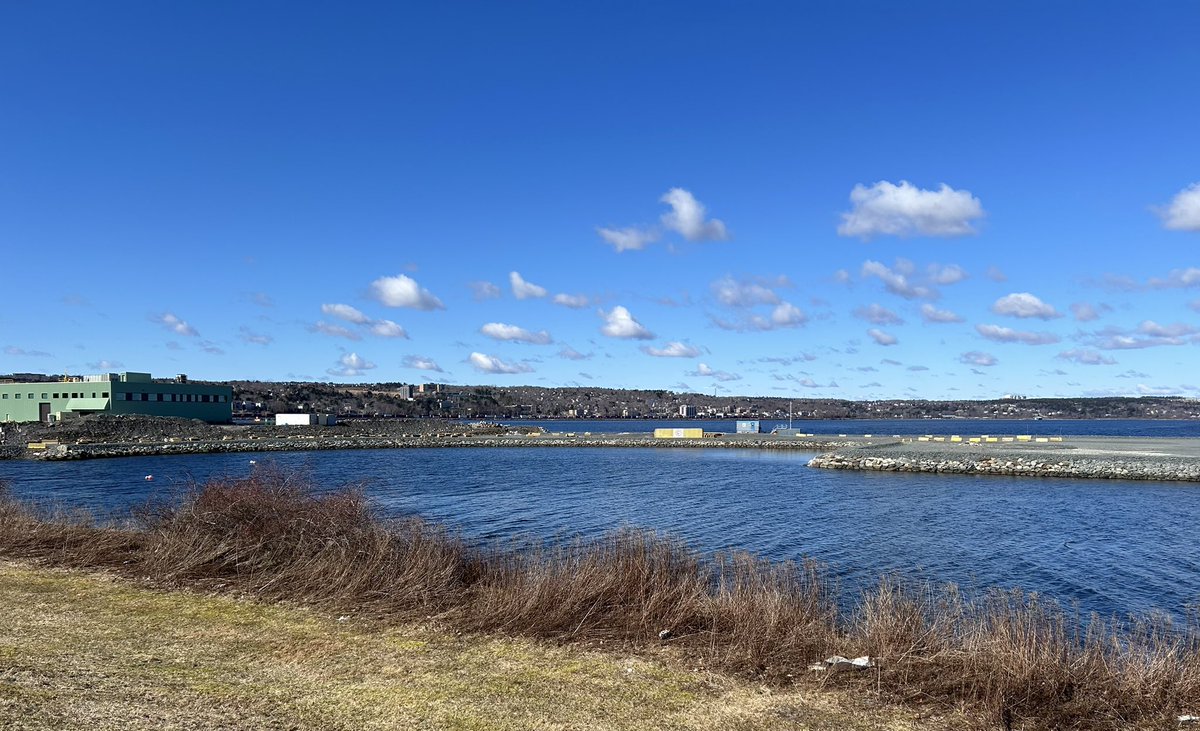 therealLJA's tweet photo. This truly shatters my heart! 💔 The intentional disrespect toward Africville's sacred grounds &amp; Seaview Baptist Church deeply offends me. #containerPier The Port of Halifax is extending into the Harbour &amp; deliberately obstructing the beautiful view of the historic ANS community https://t.co/qBTNH9Q7dW