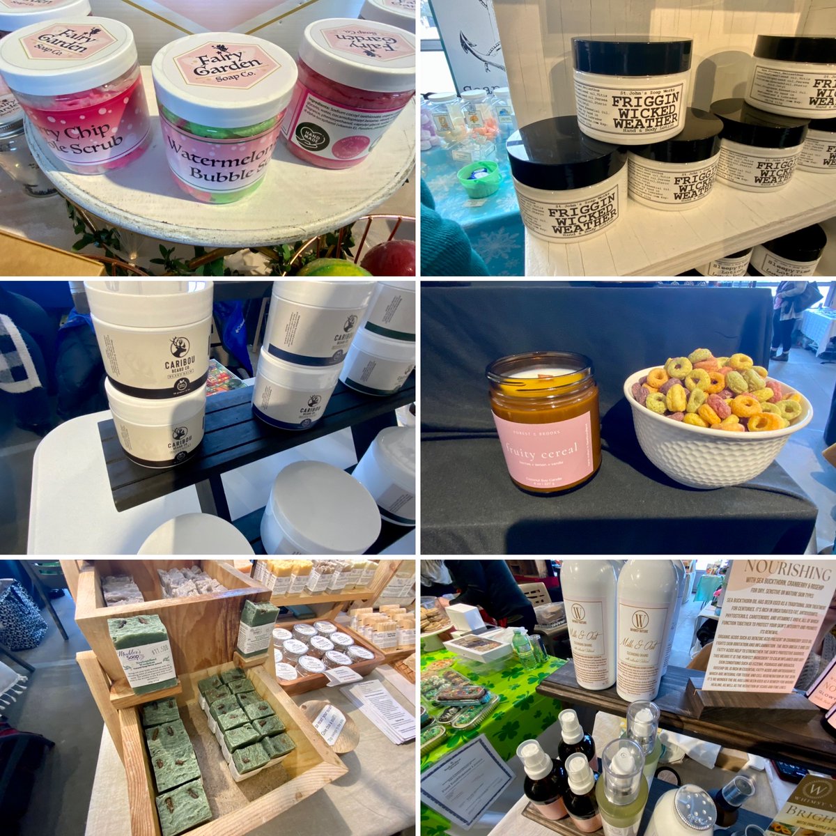 Have a relaxing Saturday with some skincare, bath items, beard care and candles. Get all this and more at todays SJFM Saturday market until 4pm at 245 Freshwater Road. #sjfmnl #sjfm #bathitems #skincare #beardcare #candles #stjohns