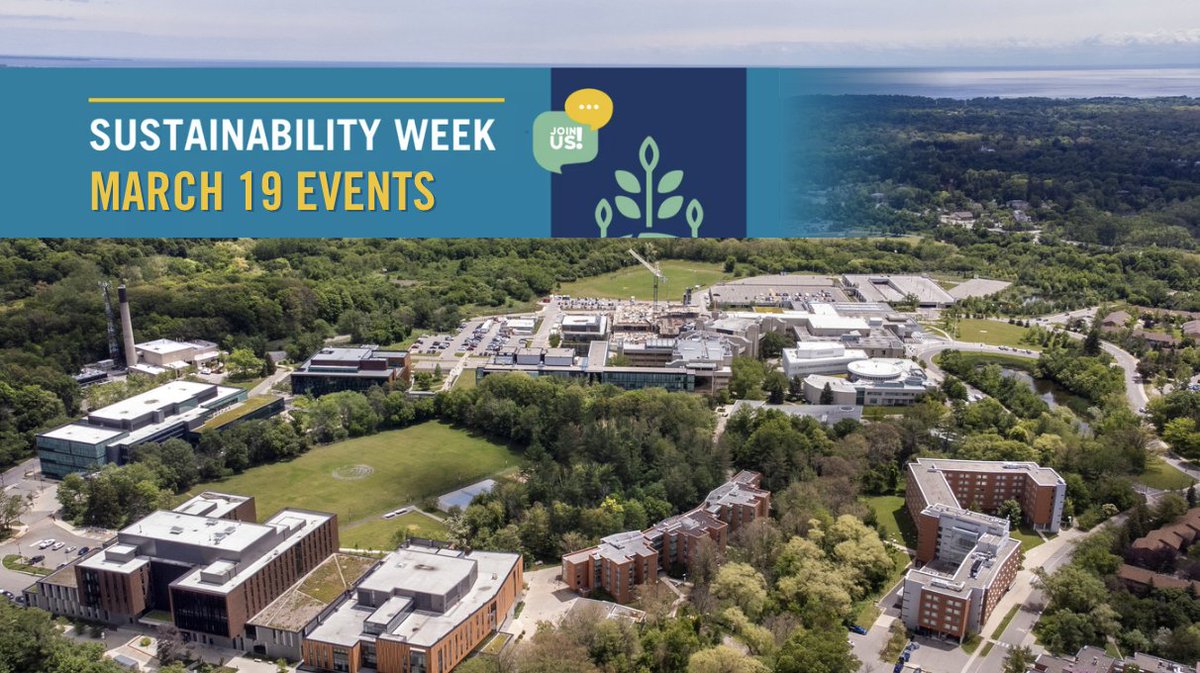 UTM's tweet photo. March 19 | Tuesday Events
β»οΈ Let's Get Together Tech Collect
π» Transdisciplinary Online Workshop
π€ Young Professionals in Sustainability Panel
π And More!
More #UTMSustainabilityWeek information π± https://t.co/qyQzhFg8PC https://t.co/oKcA42PdBS