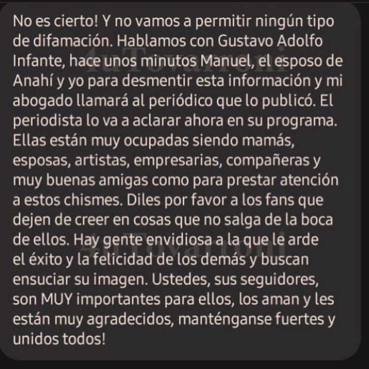 ChchUYOficial's tweet photo. #Info Andrés Tovar (esposo de Maite) aclara rumores sobre RBD

@AndresTovarP 

#rbd #rbdforever #rbdmaniacos #rbdmexico #rbdisback #rbdmx #rbdporsiempre #rbd2024 #maiteperroni #anahi https://t.co/oA4EYsVUtf