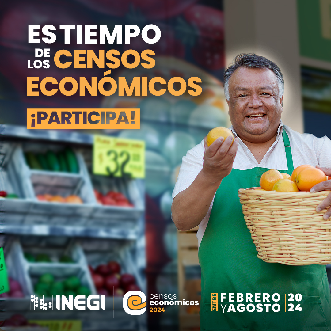 OdapasChimal22's tweet photo. ⭕️INEGI
🗓️ Entre febrero y agosto, abre la puerta a las personas entrevistadoras del #INEGI.
🖥️ Conoce más en https://t.co/AkVLjxKCeQ
#CENSOSECONÓMICOS2024 #INEGI #tunegociocuenta #LaInformacionEsPoder https://t.co/HyJ8On8hdj