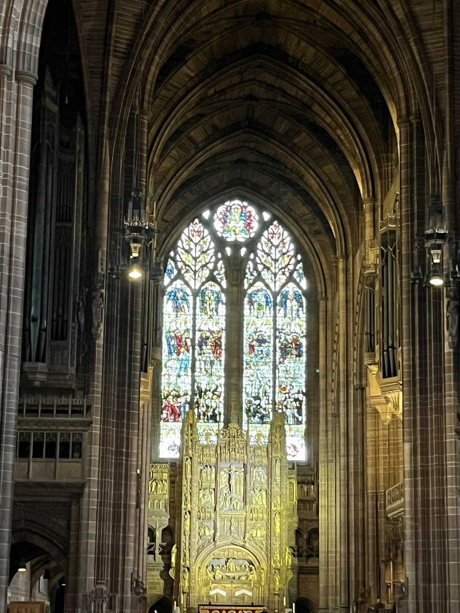 mp_alderson's tweet photo. A fascinating walking tour of @VisitLiverpool today; sadly, @LivCathedral did not help my sole which divorced my boot in the crypt. An hour of slip-slopping around and no cobbler’s later, @Primark provided footwear salvation. https://t.co/HcwrOKiOAe