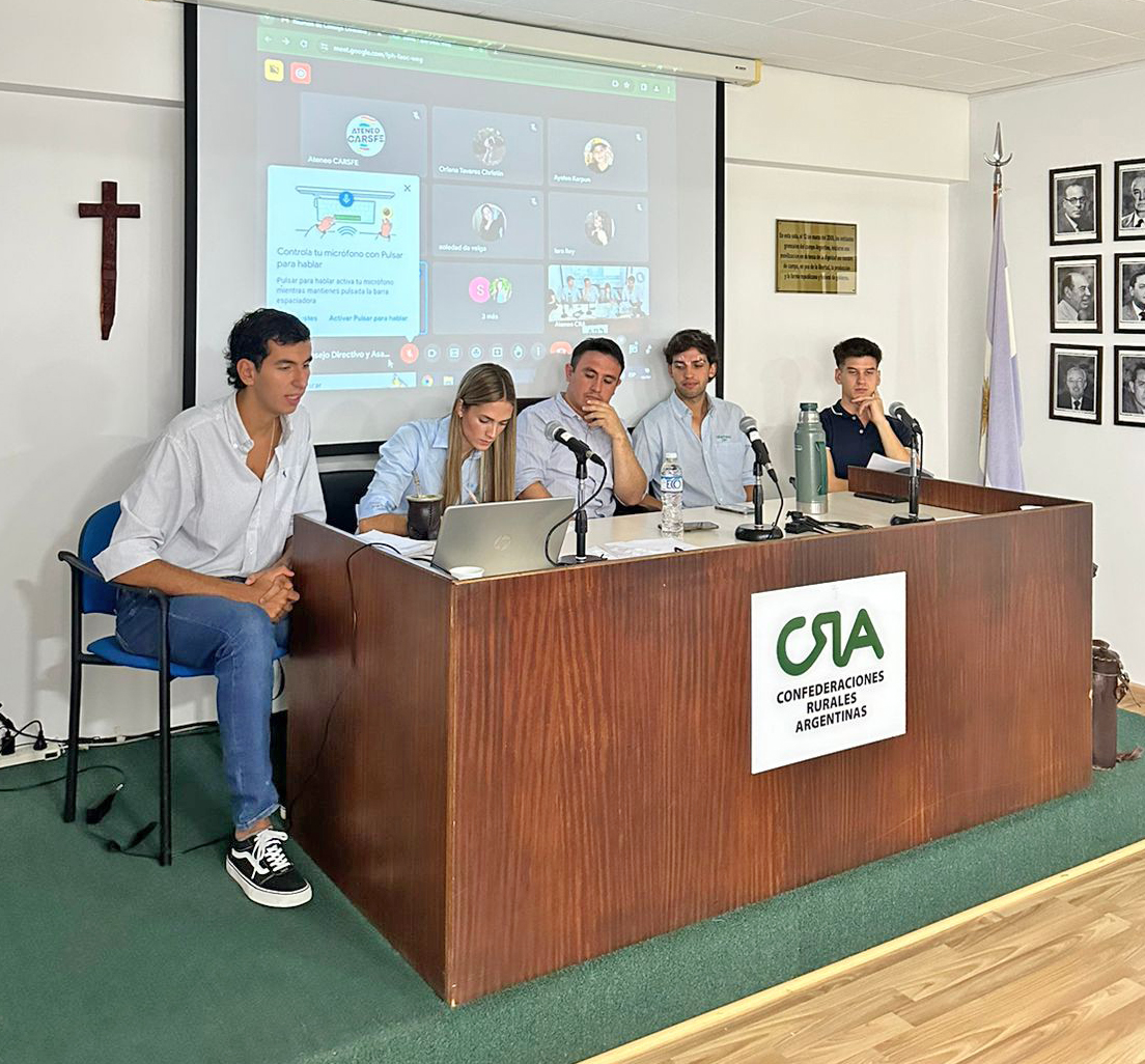 ✅ Ateneo CRA | Jóvenes de todo el país liderando cambios con pasión y compromiso.
Comenzó la reunión de Consejo y Asamblea de Ateneo CRA en la sede de la entidad. 
Encabezada por su pte. Facundo Duarte - A. CHAFOR - hoy se dará la renovación de autoridades y la Mesa Directiva.