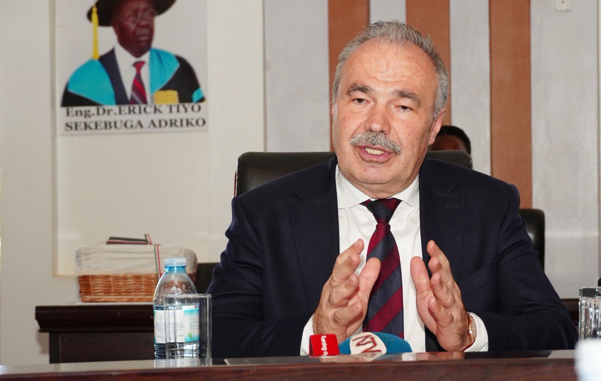 Prof Eli Katunguka (@elikatunguka) on Twitter photo <a href="/kyambogou/">KYAMBOGO UNIVERSITY</a> <a href="/EliKatunguka/">Prof Eli Katunguka</a> The Vice Chancellor hosted the Hungarian Minister of Agriculture today in Council room. He came to follow up the collaboration between KyU and Hungary focusing on training of Agricultural Extension Officers and farmers. <a href="/kyambogou/">KYAMBOGO UNIVERSITY</a> <a href="/EliKatunguka/">Prof Eli Katunguka</a> The Vice Chancellor hosted the Hungarian Minister of Agriculture today in Council room. He came to follow up the collaboration between KyU and Hungary focusing on training of Agricultural Extension Officers and farmers.