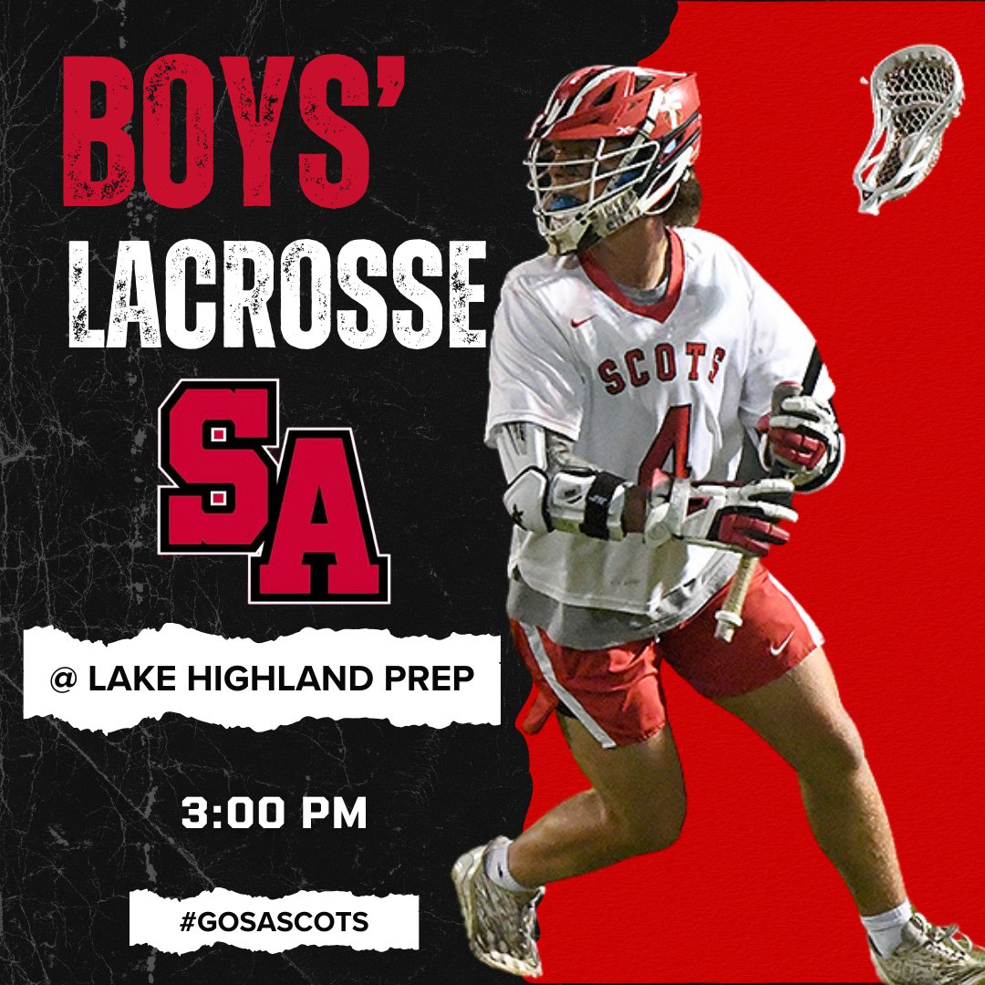 Boys Lacrosse looks for another big win in Orlando! #GoSAScots