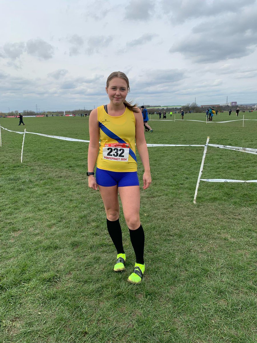 Well done to former student and current @JohnLeggottColl student Emily who finished 235th in the @SchoolAthletics National Cross Country today!