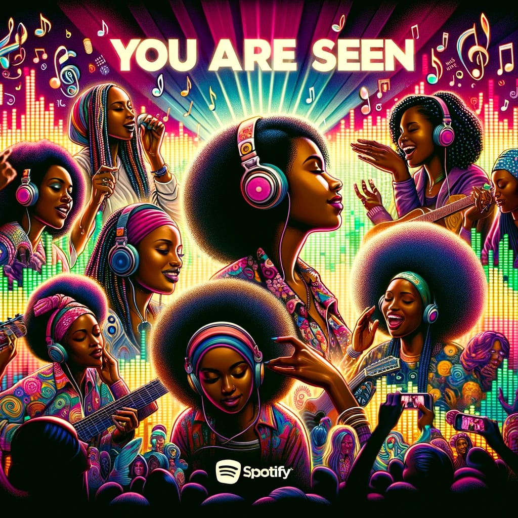 Nothing like a good playlist to remind you, You Are not Alone,You Are Seen,Loved and Heard❤‍🩹

📌Who is you favorite female artist?
📌Add on to our #YouAreSeen Playlist.
Curated to feature only female artists👩🏾‍🦱👩🏾‍🦱
📌🤭Have a blast

open.spotify.com/playlist/04u9w…