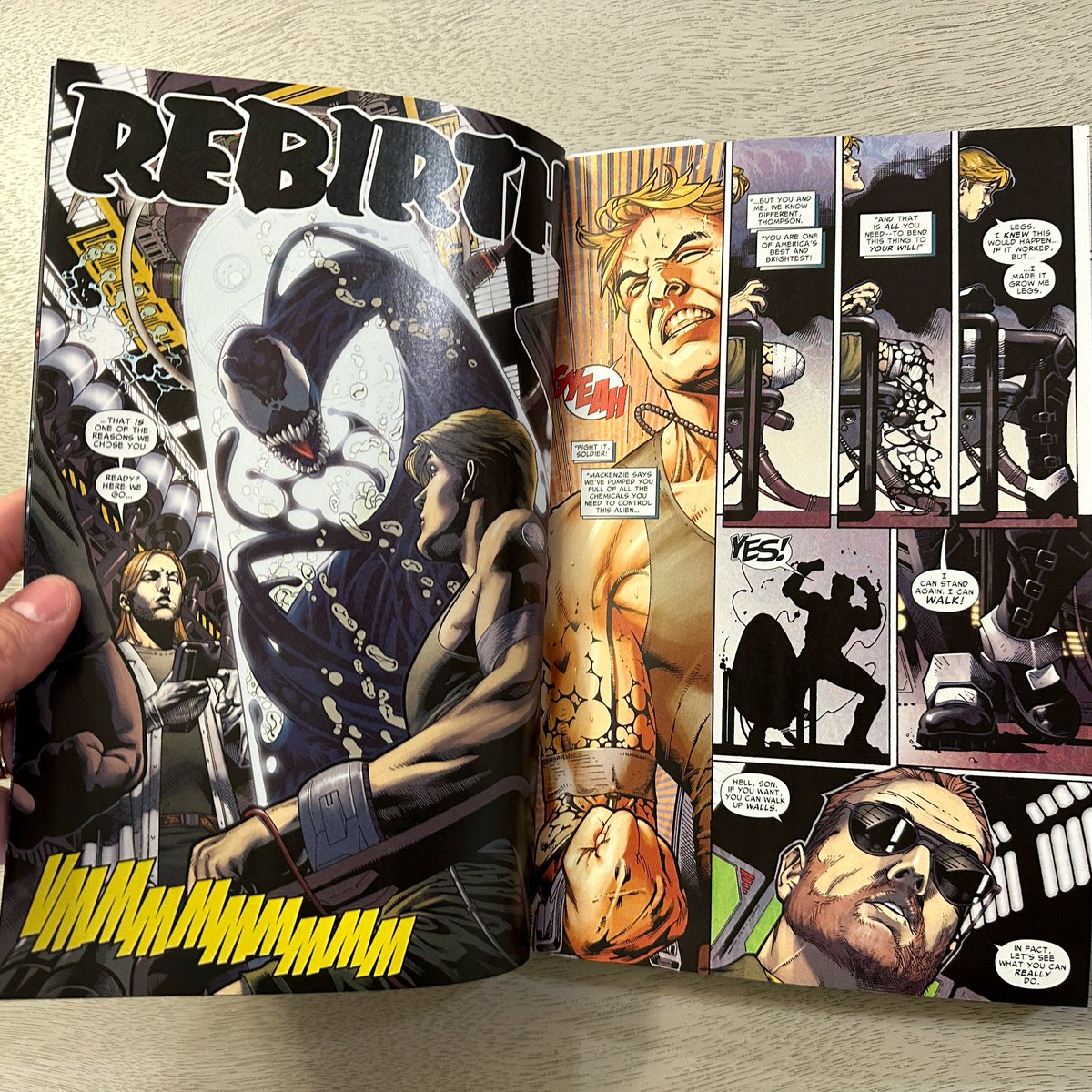 comicbookrpt's tweet image. Finally got my first modern epic collection from Marvel Comics! So eager to check out Remender’s Agent Venom 🕷️

#venom #agentvenom #epiccollection #remender #marvelcomics #marvel