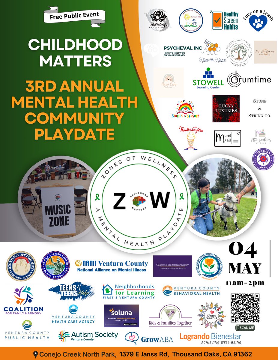 Alone, we can do so little; together, we can do so much.” - Helen Keller. Our 3rd annual Mental Health Awareness Community Event on May 4th, made possible by the unity of our incredible community partners! #CommunityPartners #MentalHealthAwareness #UnityInAction #thousandoaks